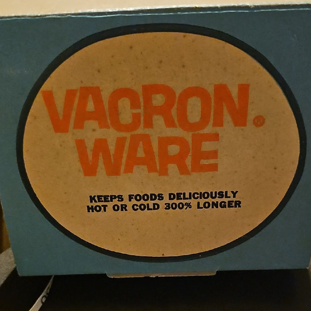 NWT RETRO Vacron Ware Pink White Pitcher 60s Server Carafe Vintage Home Decor